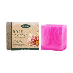 Rose Soap For Women's Skin Care And Bath Cleanses Odors, Relieves Physical Discomfort And Relieves Itching