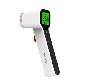 PSIRT1618 non-contact human infrared thermometer automatically closed 15 seconds 32 measurements high precision medical fever alarm ear / forehead / o