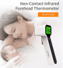PSIRT1618 non-contact human infrared thermometer automatically closed 15 seconds 32 measurements high precision medical fever alarm ear / forehead / o