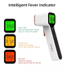 PSIRT1618 non-contact human infrared thermometer automatically closed 15 seconds 32 measurements high precision medical fever alarm ear / forehead / o