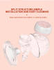 PSMY379 wearable electric breast pump cup capacity 180ml without PVC massage / sucking / frequency conversion / automatic sucking 320mmHg without BPA