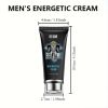 Men's Intimate Companion Energy Cream - Revitalizing Massage Lotion For Men's Health And Wellness - 0.34oz Net Content For A Romantic Night