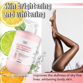 AILKE Routine Skin Care, For Smooth, Radiant Skin, Brightens, Moisturizing, Hydrate, With Organic Vitamin C, For Men and Women (Color: Body Lotion)