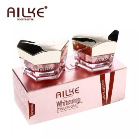 AILKE Lightenin Face Cream With Collagen Hyaluronic Acid Rose Skin Care Women Facial Moisturizer Set (Color: Day and Night Cream)