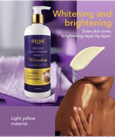 AILKE Multi-vitamin Body Lotion, Anti-wrinkle, Reduce Melanin And Stretch Marks, Regenerate Cell Vitality, Lightening Skin Care (Color: Glutathione Lotion)