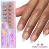 150PCS French Tip Press On Nails - Product only, Salon Style in Minutes, No Need to File Fake Nails for Nail Art DIY Gifts for Women