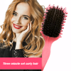 Curl Defining Brush,Boar Bristle Hair Brush Styling Brush for detangling,combing and shaping men and women